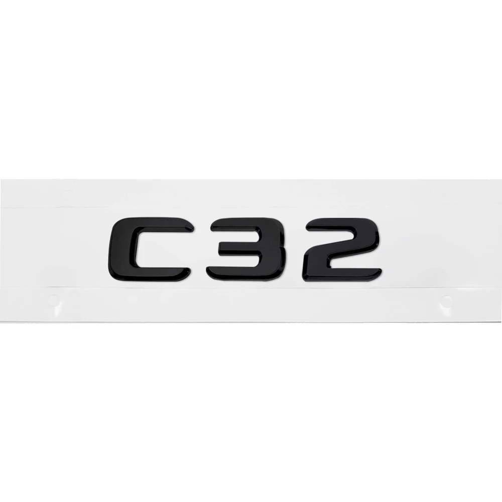 Для Mercedes Benz C32 C36 C43 AMG 190E W201 W202 W203 W204 W211 W210 W212 W205 задние буквы багажника значок с