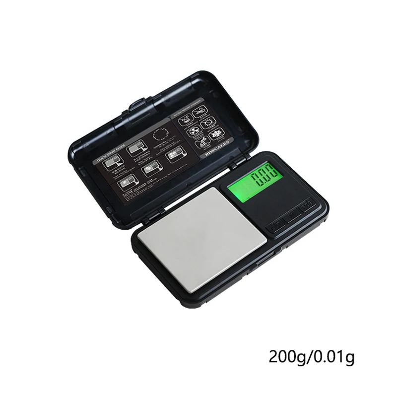 

0.001gX200g/500g/600g Jewelry Scale Weight Balance Electronic Digital Scale Mini Diamond Pocket Scale Portable