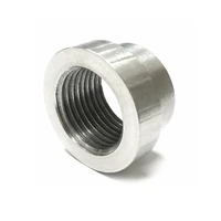 1PCS Stainless Steel M18x1.5 Thread weld bung nut O2 Oxygen Sensor Inner Hexagon Bung Connector Auto Part 2
