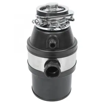 Food Waste Disposer 0.5HP 2600RPM Continuous Feed Food Waste Processor Garbage Disposer Crusher Grinder with Air Switch new kitchen food garbage processor disposal crusher food waste disposer stainless steel grinder material kitchen sink appliance
