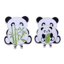 Сплав Гольф Милая шапка "Панда" колпачок зажим с магнитным съемным мячом маркер гольф аксессуар подарок клуб подарки приза