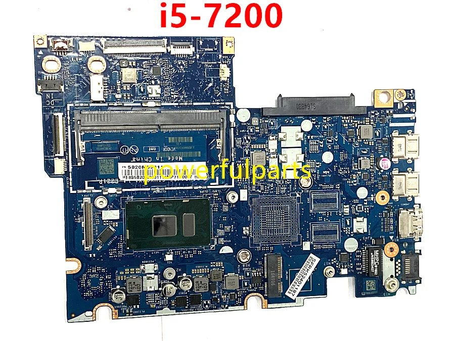 cheap motherboard for pc 100% working for ideapad 510S-14IKB motherboard with i5-7200 cpu 5B20M39311 BIUS4 LA-E221P mainboard tested well motherboards computer