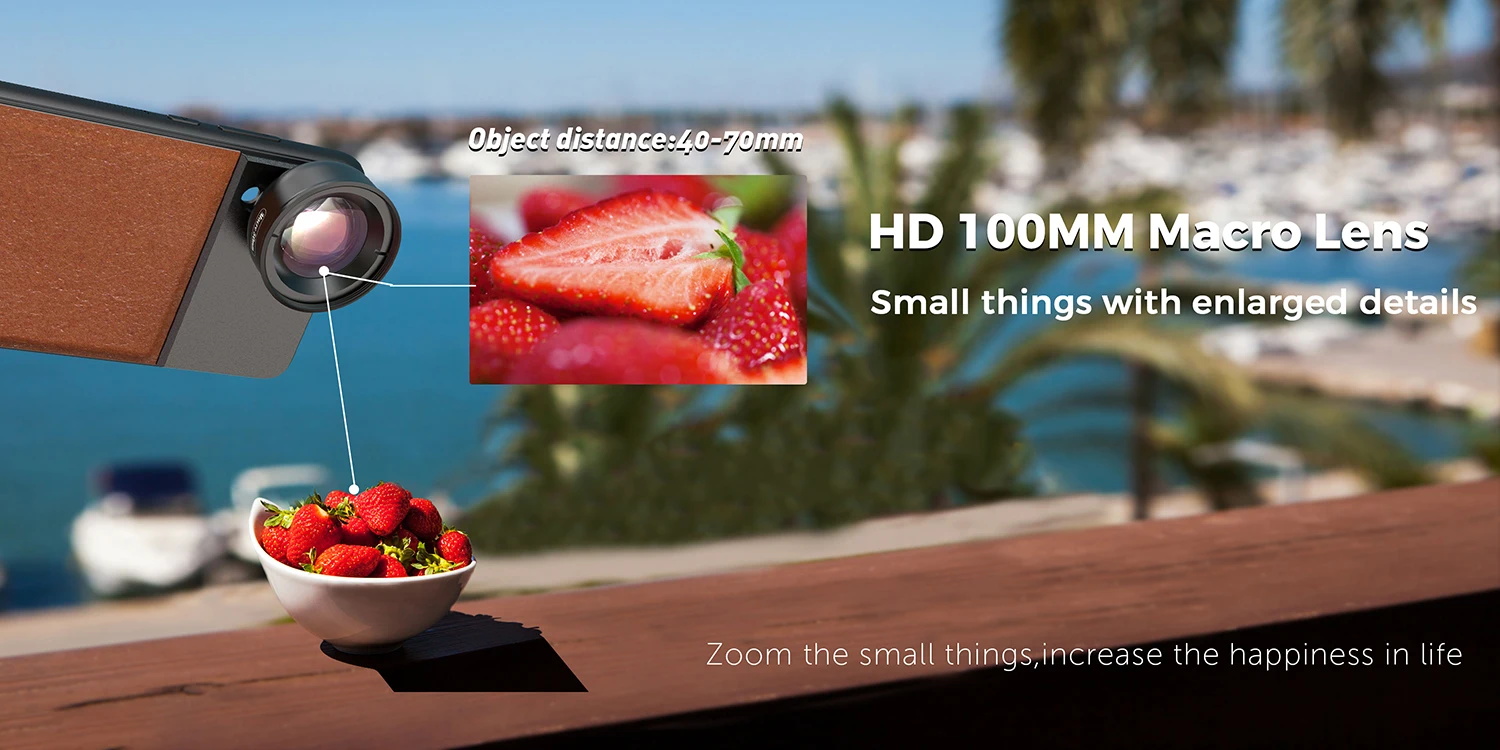 HD 100MM macro lens with smart cell direct