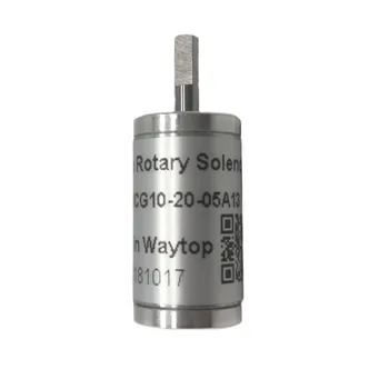 

Small volume bidirectional rotation 65 degrees, power-off self-holding solenoid WCG10-20-05A DC 5-9V