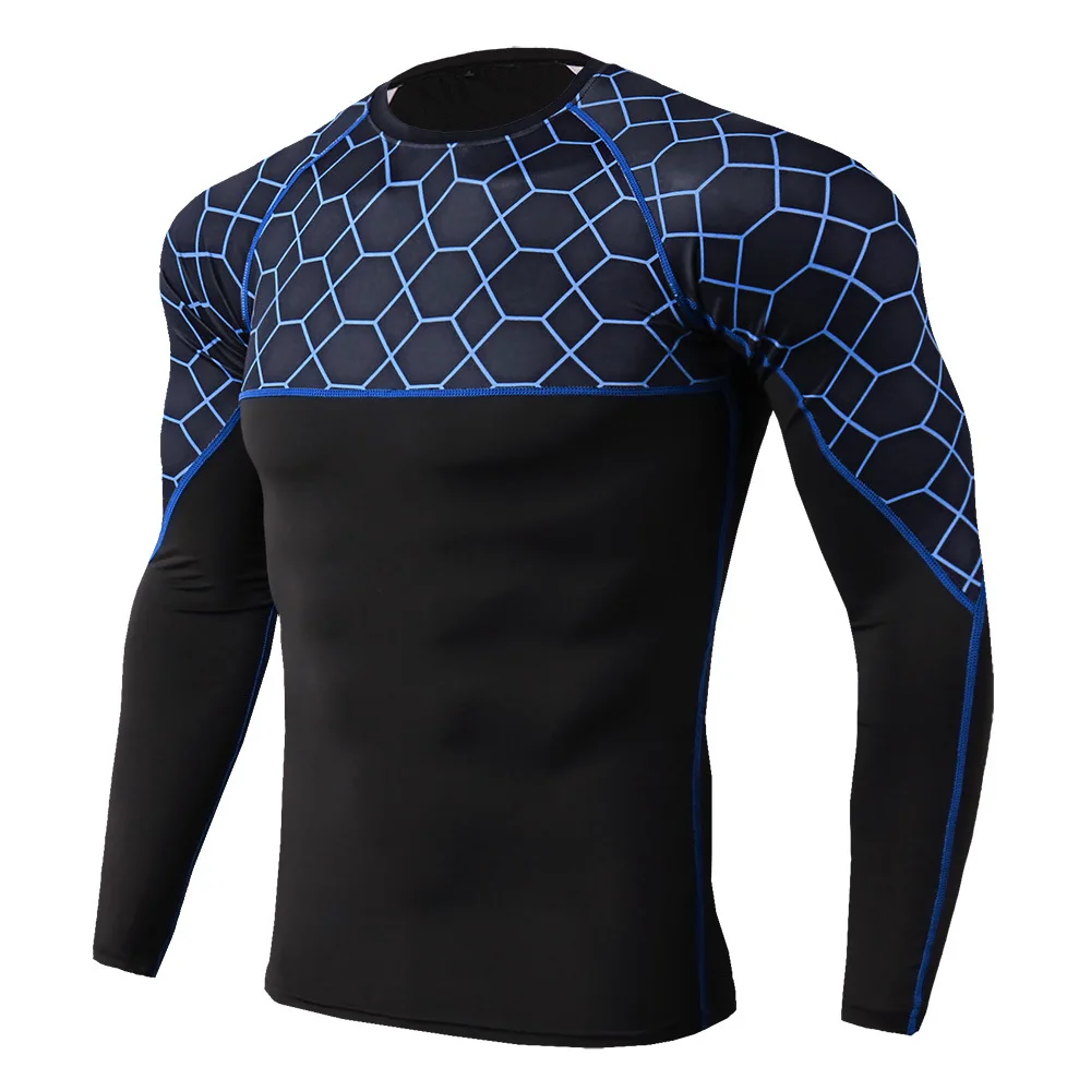Футболка для Mma Rashguard мужские спортивные футболки бокса компрессионная