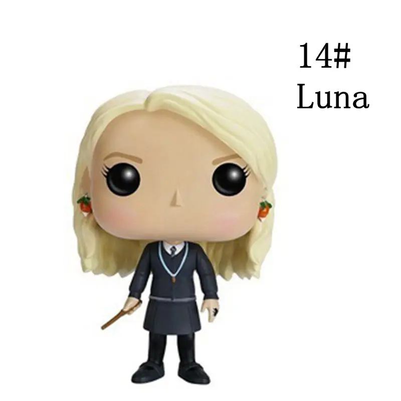 Гарри Добби Рон Луна оснастки Дамблдор Hemione Sirius Black Minerva Potters фигурка кукла, Дети Рождественский подарок игрушка