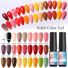 NICOLE DIARY 8 мл Одноцветный гель долговечный Светодиодный УФ-лампа для ногтей гель для ногтей без поверхностных продуктов художественный Гель-лак для ногтей