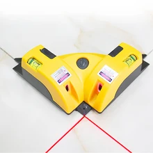 

Right Angle 90 Degree Laser Level Cross Line Tiling Leveling Laser Beam Measurement Tool