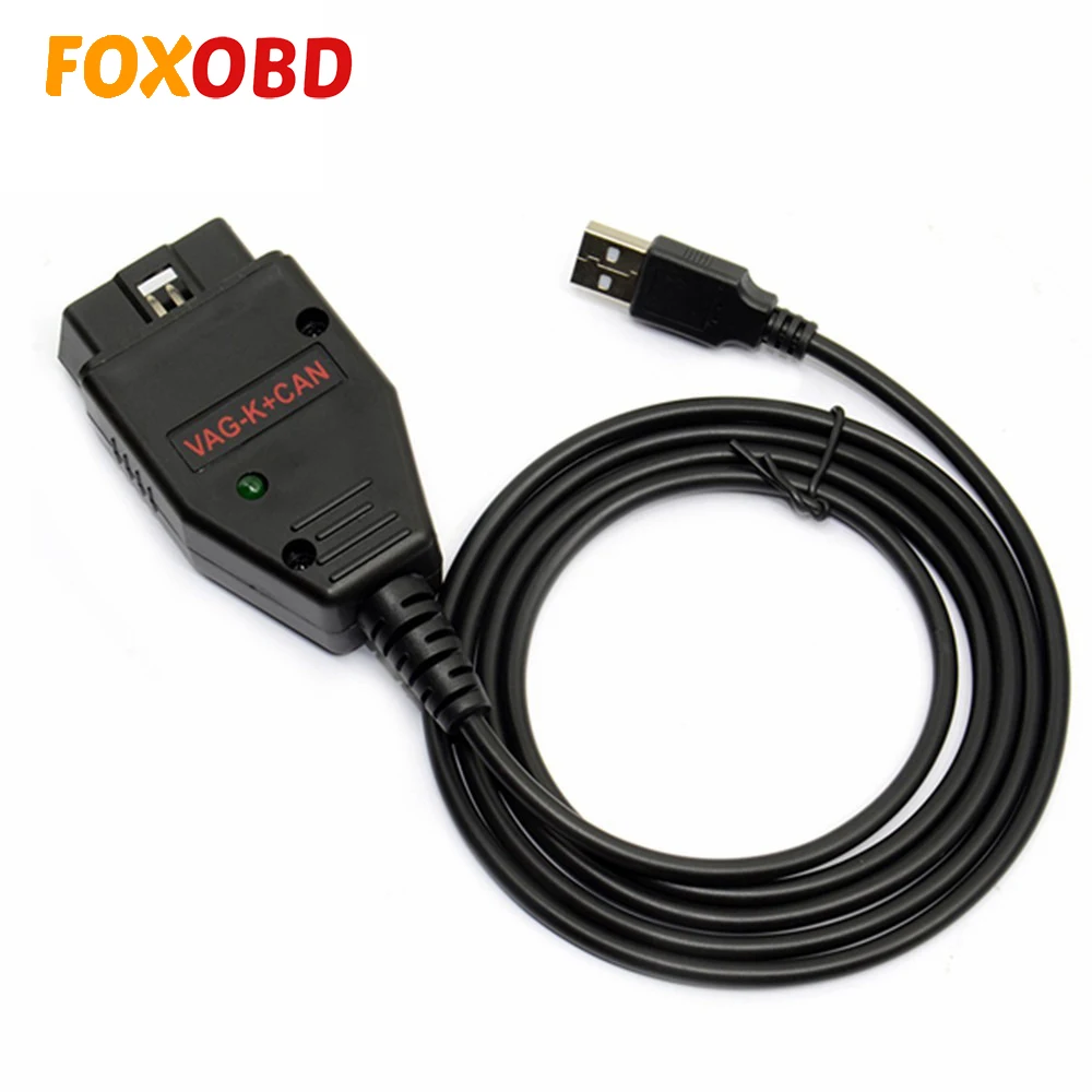 #*Cheap OBD 2 Cable VAG K+CAN Commander 1.4 obd2 Diagnostic Scanner tool OBDII VAG 1.4 COM cable For vag scanner