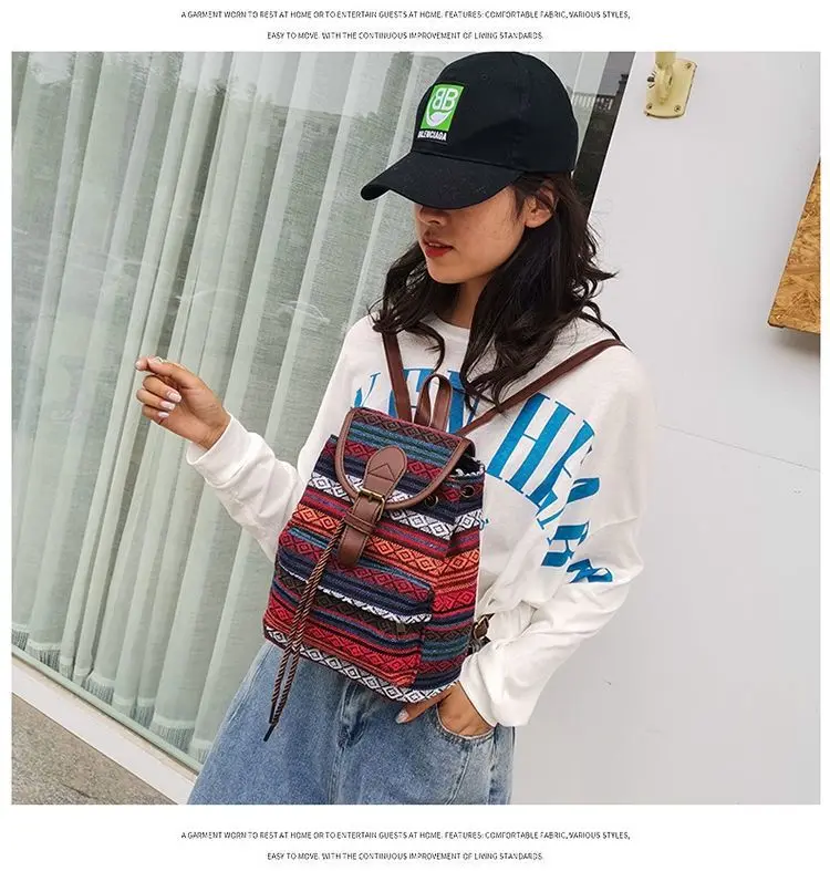 bohemian backpack bag bags women's backpacks women shoulders bag purses (33)