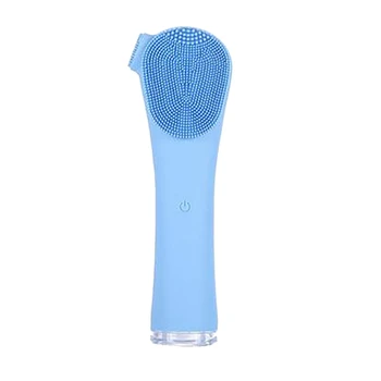 

Electric Facial Cleansing Brush Waterproof Silicone Sonic Face Brush Handheld Cleaning Device Rechargeable Pore Cleaner