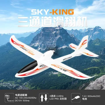 

Remote Control Model F959 Three-channel Push-back High Speed Glider High Power Remote Control Aircraft UAV Model