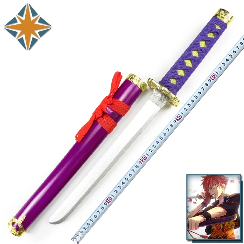 Touken Ranbu Online Aizen Kunitoshi деревянный меч короткий клинок косплей реквизит Необычные сцены реквизит подарки на Хэллоуин