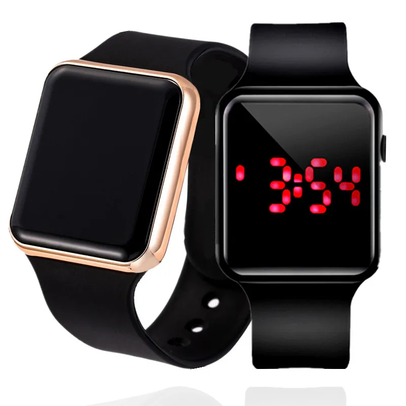 2022 Digital Lover Watches Couple Watch Sports Lover Wristwatches LED Digital Watch for Men Women Luxury Electronic Clock Pareja 