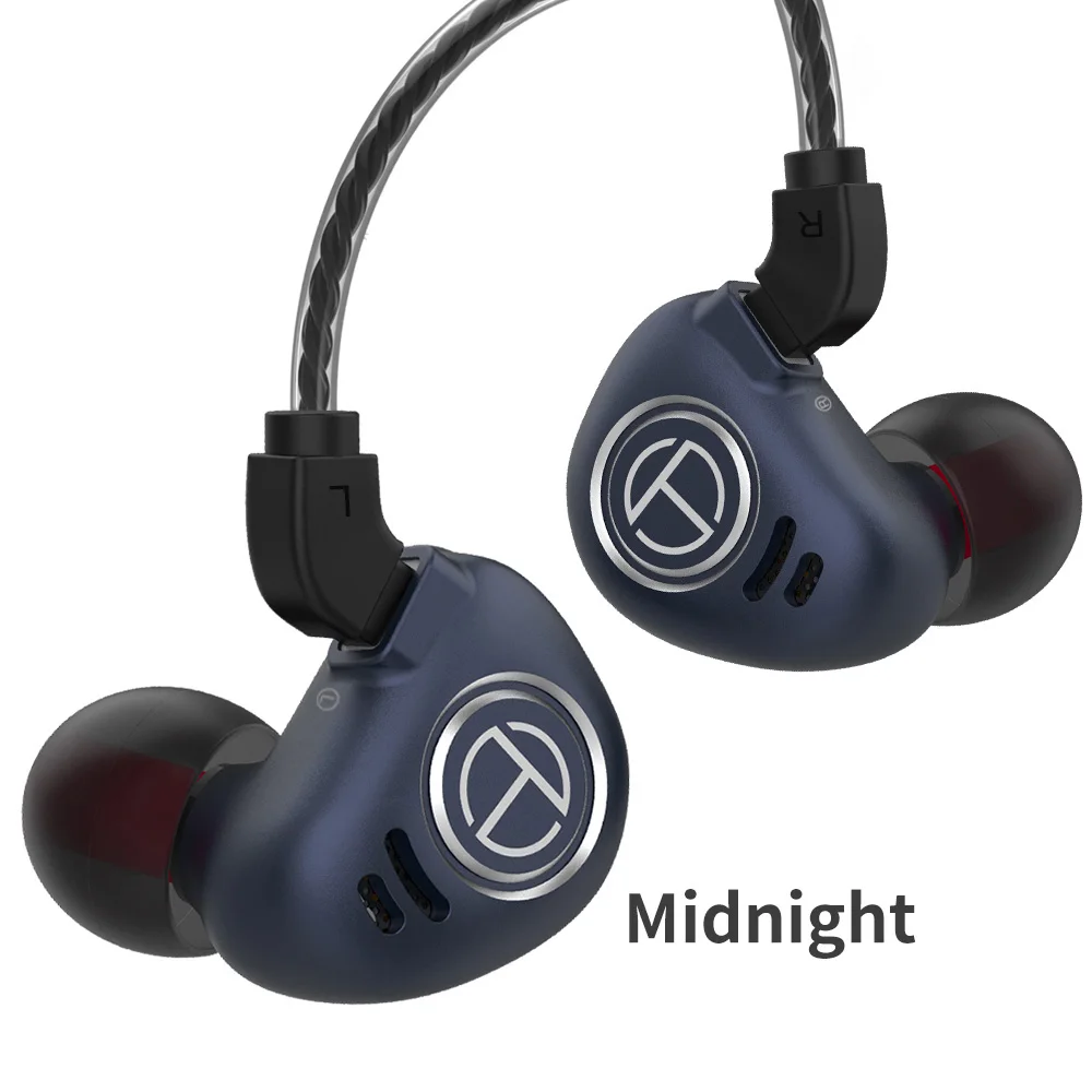 Blue no mic TRN V90 4BA+ 1DD гибридный 5 драйвер Untis металлические наушники в ухо IEM HIFI монитор Бег Спорт сцена разрешение 2Pin съемный V80 - Цвет: Blue no mic