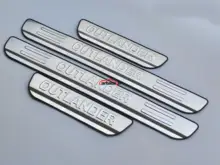 ^#Cheap Car Accessories Sticker For Mitsubishi Outlander Styling 2013 Stainless Steel Door Sill Protector Covers Guard Scuff Plates 2016 ^#Cheap Car Accessories Sticker For Mitsubishi Outlander Styling 2013 Stainless Steel Door Sill Protector Covers Guard Scuff Plates 2016