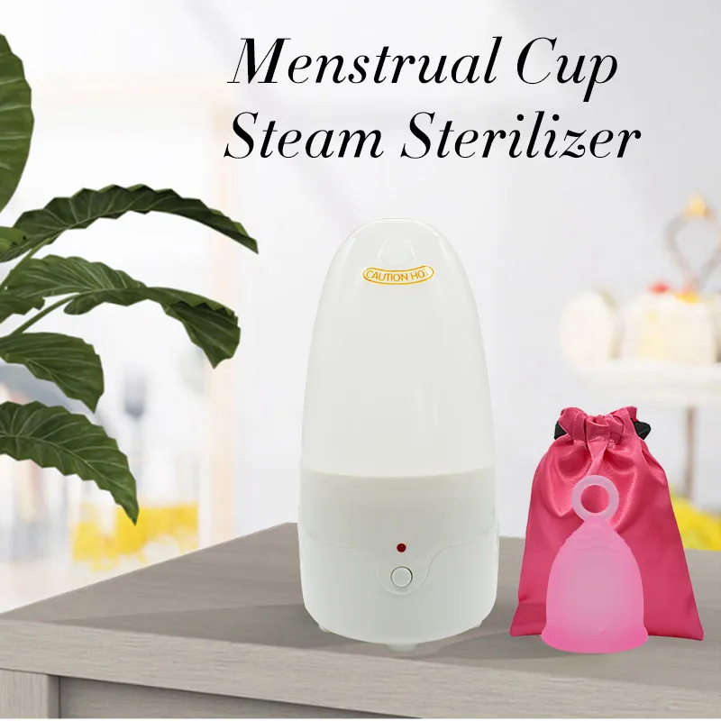 Menstrual Cup Steam Sterilizer portable sterilizer Health Care Sterilizer to disinfect Menstrual cup Rapid Disinfection Product