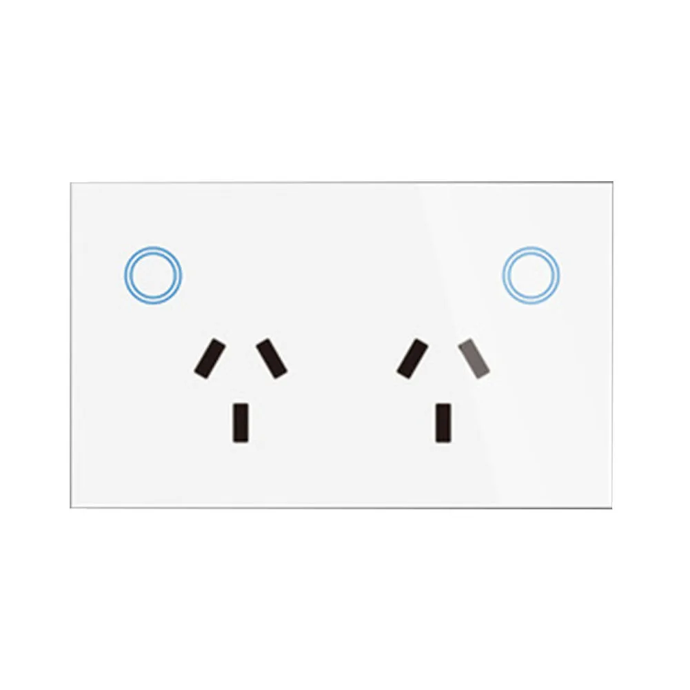 

Home Plug Wall Outlet Voice Control With Music Multifunctional Timing Electrical Hotel Switch APP Touching WIFI Socket Smart