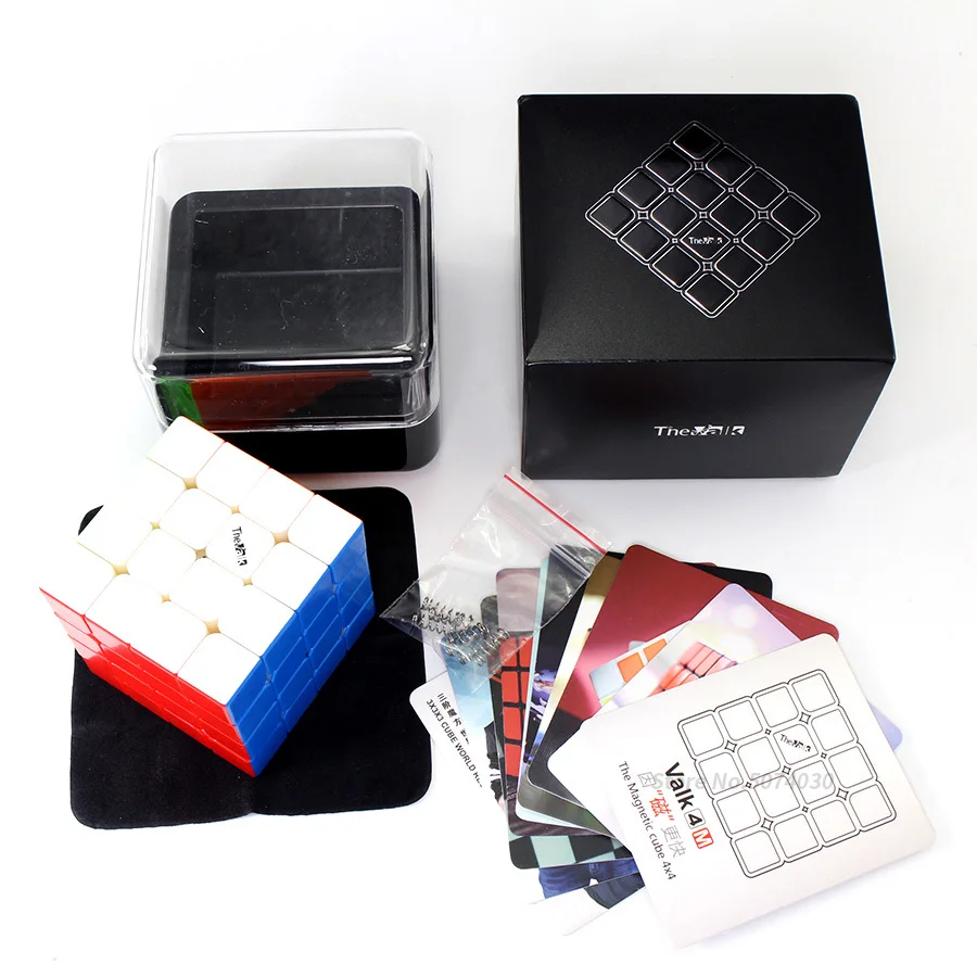 Valk4M Valk4 M Магнитный куб 4x4 скоростной магический 4x4x4 сильный магнит Cubo Magico Qiyi Valk 4