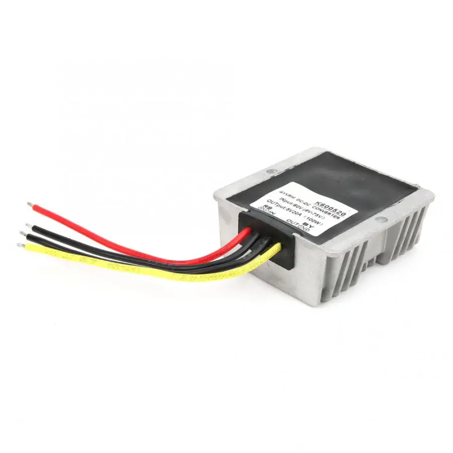 DC-DC 60V 5V 20A преобразователь понижающий модуль питания-преобразователь