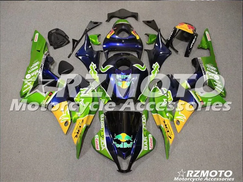 Мотоциклетный обтекатель abs комплект для Honda CBR600RR F5 2007-2008 корпусные детали moldStore № 0086