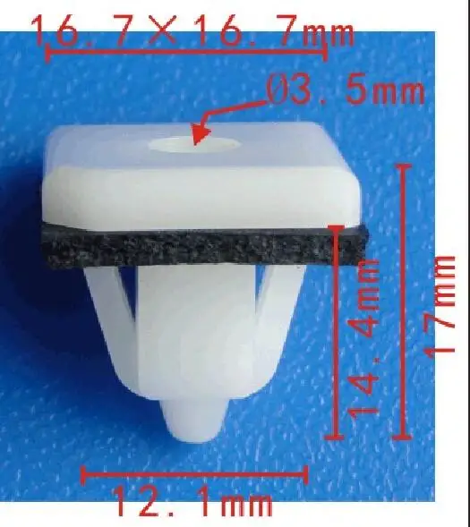 Shhworld авто зажим и крепеж для hyundai 87758-37000 8775837000