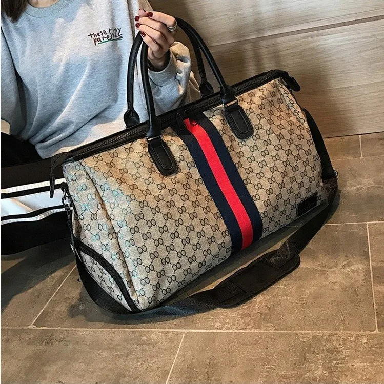 Travel Bag Boarding Women's Portable Short Distance Large-Capacity Luggage Gym Trendy Lightweight | Багаж и сумки