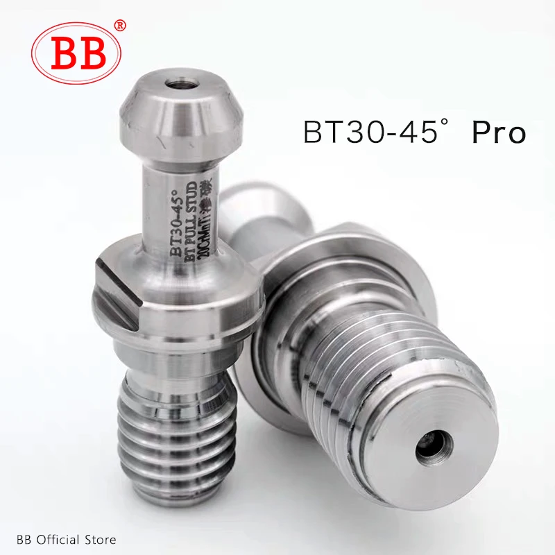 Tool Holder BB Pull Stud BT30 BT40 BT50 CNC Milling Tool Holder Retention Knob DIN69872 MAZAK JT SK Long BT40-W Internal Cooling