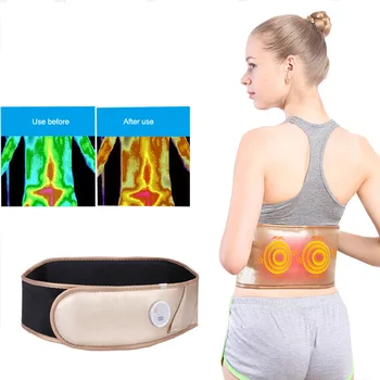 

Wireless Electric Heating Warm massage belt 3 modes Heating Moxibustion physiotherapy for Relieve Lower Back pain healt care