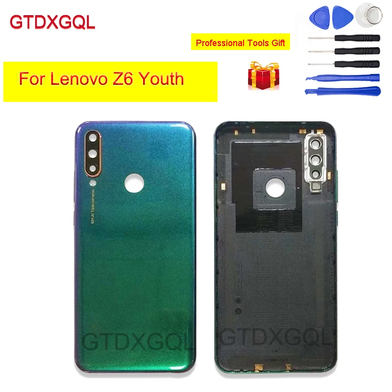 6 39 &quotоригинальная задняя крышка для Lenovo Z6 Youth корпуса аккумулятора L38111 |