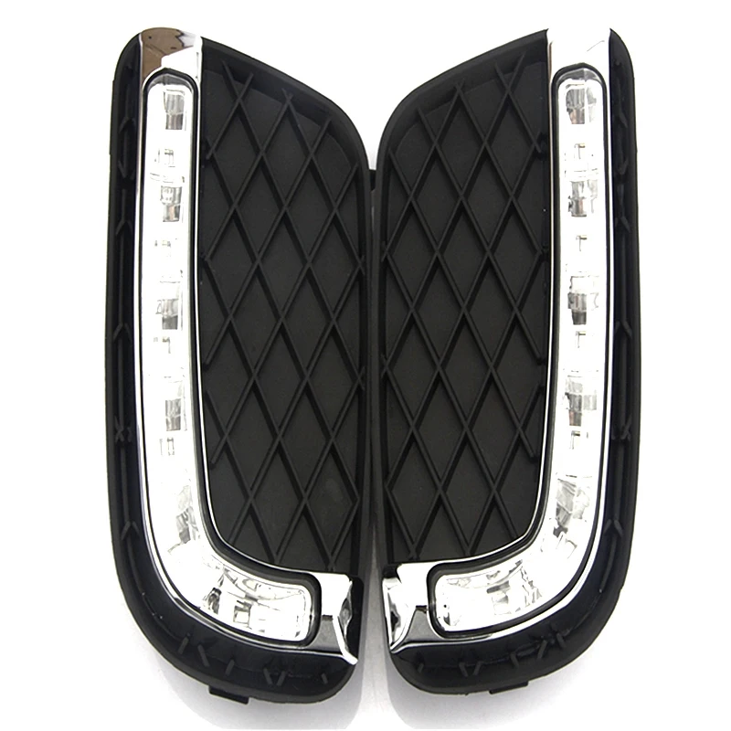 

12V Led Car Drl Daytime Running Lights Daylight Signal Fog Lamp Driving Light For Mercedes Benz Smart Fortwo 2008 - 2011
