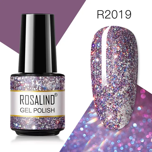 ROSALIND Gel Nail Polish 7ML Matte Base Top Coat For Soak Off Gel Polish UV LED Gel Semi Permanent Varnishes Design Nail Art RAR2019