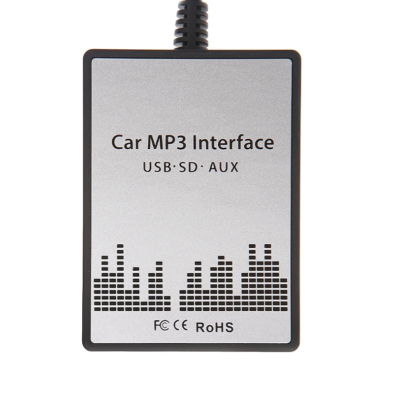 USB SD AUX Автомобильный MP3 музыкальный CD чейнджер аудио адаптер для peugeot 307 407 Citroen C4 C5 RD4 12PIN интерфейс CD Прямая поставка