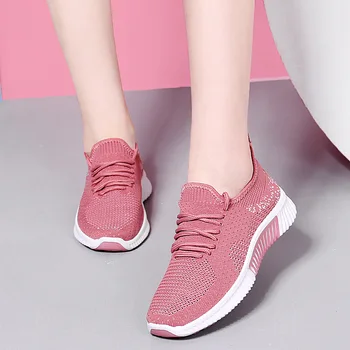 

Hot Sale Tenis Feminino 2020 Brand Light Soft Sport Shoes Women Tennis Shoes Female Stability Walking Sneakers Trainers Cheap