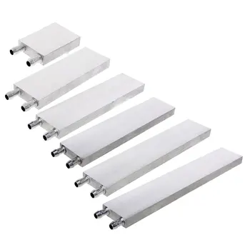 

40x40x12mm Aluminum Liquid-Water Cooling Block For Computer CPU Radiator for PC And Laptop CPU Silver Heat Sink System