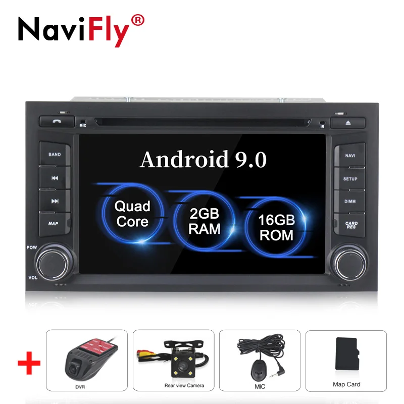 Android 9,0 автомобильный Радио dvd-плеер gps навигация для Seat Leon 2013 радио wifi BT, RDS gps - Цвет: Camera DVR