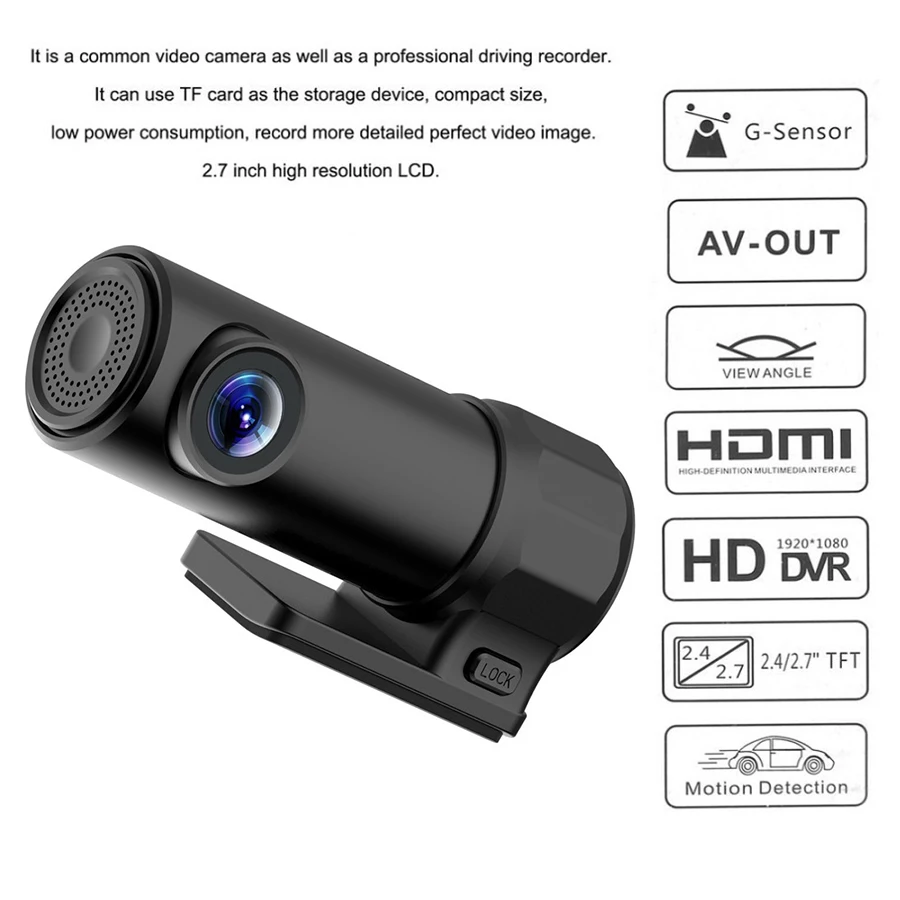 Новейший автомобильный видеорегистратор Smart Dash Cam Full HD 1080P ночного видения Видео Запись Авто регистраторы wifi Беспроводная камера Dash Cam g-сенсор