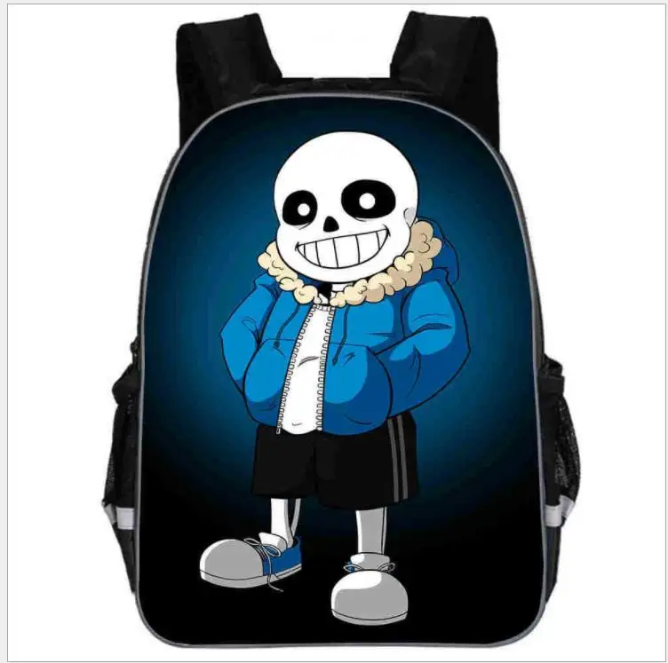 11/13 дюймов Аниме Undertale рюкзак для девочек мальчиков Книга сумка для детского сада mochila Дорожная сумка Undertale детские школьные рюкзаки - Цвет: as pictures