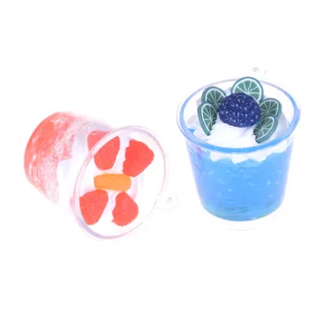 

Dollhouse 1:6 Simulation Food Decor Mini Mousse Ice Cream Cup Model Toys for Girls Playing House Toy 1pcs