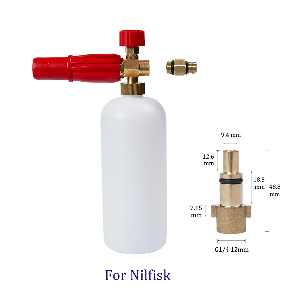 

Car Washer,Foam Gun,Snow Foam Lance,For Nilfisk High Pressure Washer,Foam Generator
