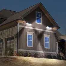 Открытый 118LED Солнечный настенный светильник энергосберегающая Защита окружающей среды PIR датчик движения садовая Лампа безопасности с пультом дистанционного управления