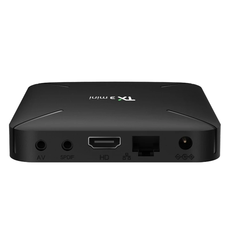 TX3 Мини Android 8,1 ТВ приставка 2 ГБ/16 ГБ S905W 2,4 ГГц WiFi HD медиаплеер(ЕС вилка