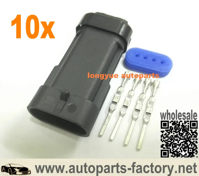 

Longyue 10 шт. 4-ходовой коннектор датчика скорости, набор для ремонта многоцелевой штекер
