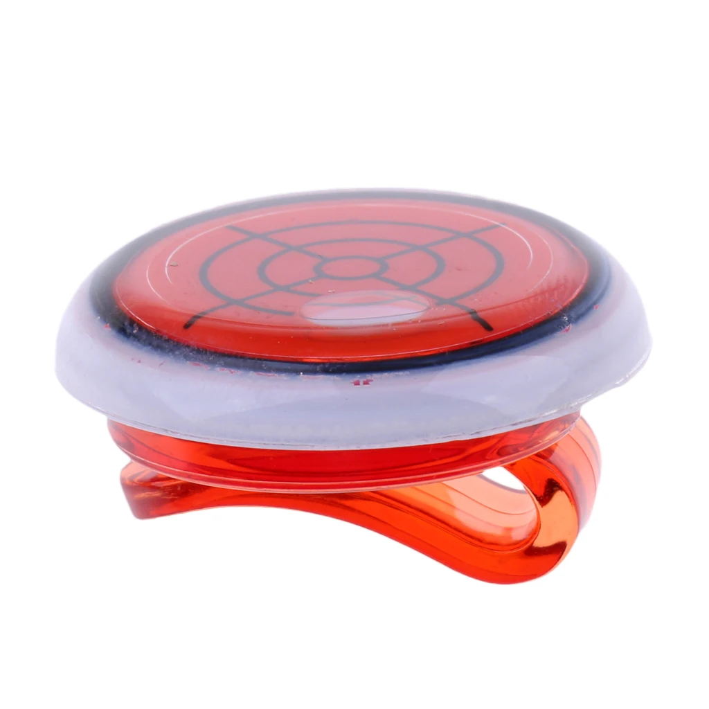 Functional Level Gauge Magnetic Cap Hat Visor Clip Golf Ball Marker Golf Accessory Golf Gadget Golfer Gift Purple Red Royal Blue