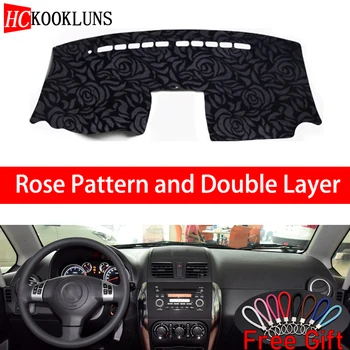 

Rose Pattern For SUZUKI SX4 2006 2007 2008 2009 2010 2011 2012 2013-2016 Car Stickers Car Decoration Car Accessories Car Decals