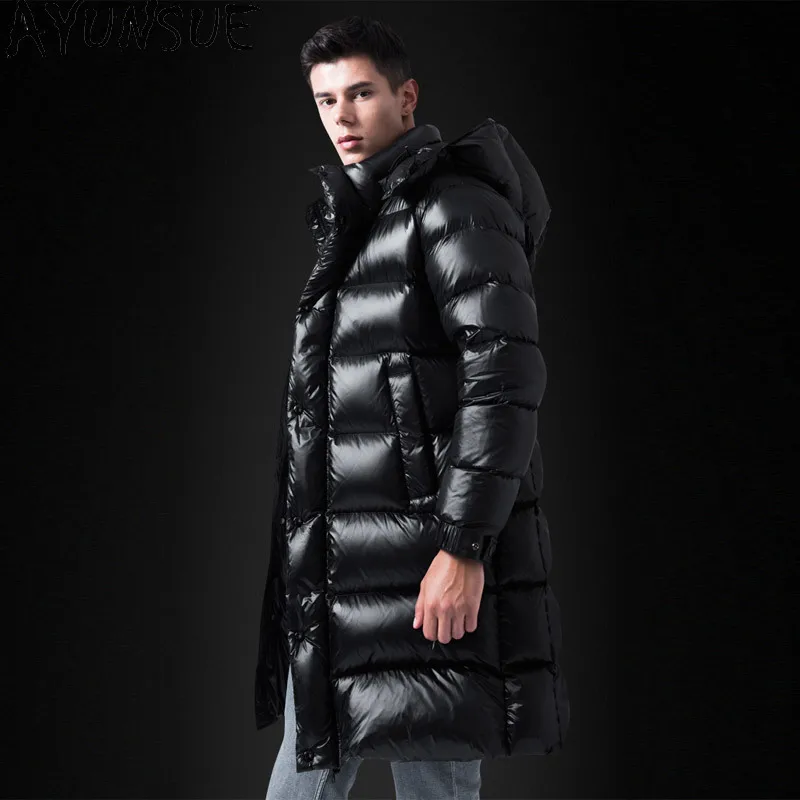 trechter parfum spion Ayunsue Winterjas Mannen 2022 90% Witte Eendendons Jassen Hooded Warm Parka  Lange Puffer Jas Man Dikke Moncler Homme KJ6176 - AliExpress Mannenkleding