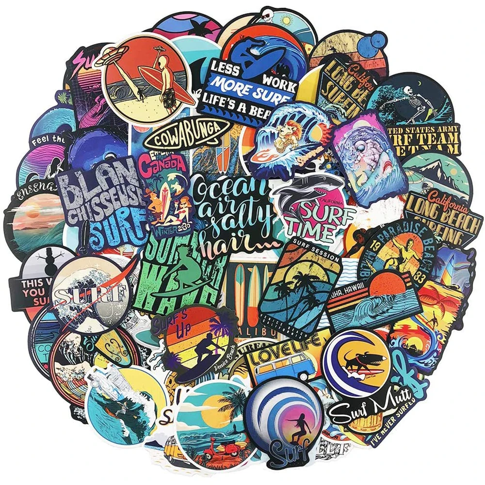 surfing sticker 主图1