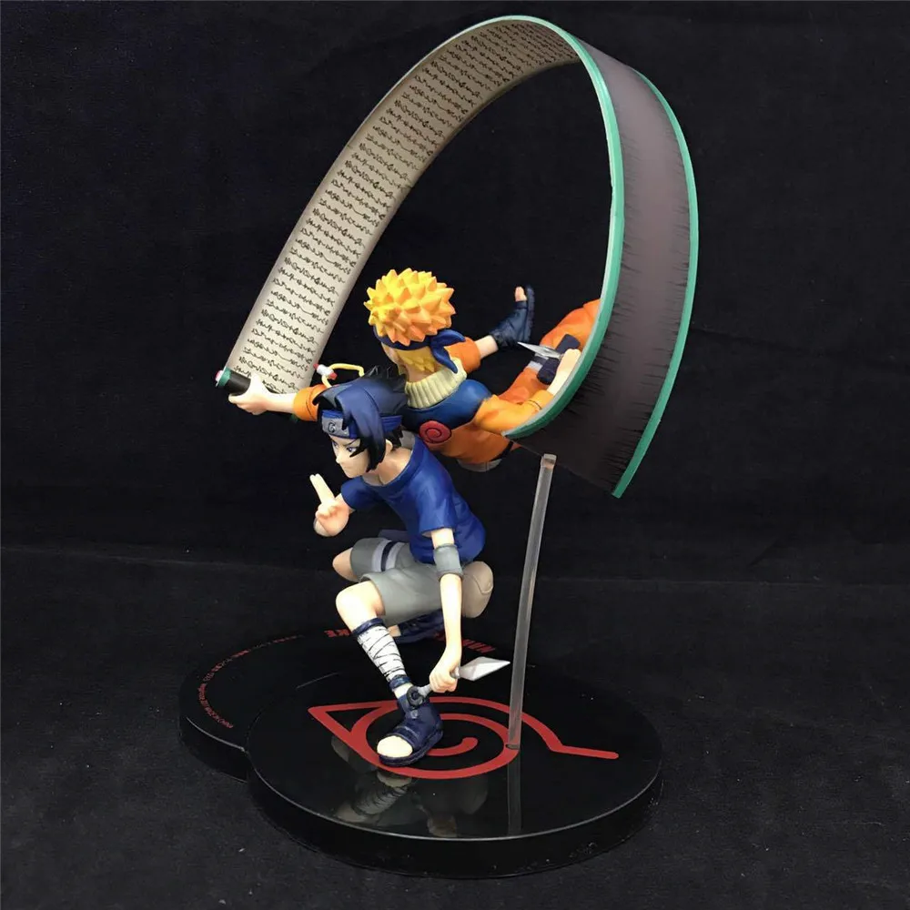 Anime Figure Naruto Uchiha Sasuke Uzumaki Naruto PVC Toys GEM Shippuden Akatsuki Model Action Figurine Collectible Doll Juguetes
