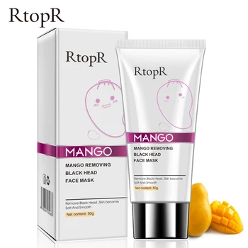 

RtopR 50g Mango Blackhead Nose Mask In Addition To Acne Acne Treatment Nose Oil Control Mud Pore Peeling Mask