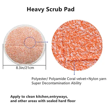 

6Pcs/set High Quality Mop Cloths Cleaning Pads For Bissell Spinwave 2039A 2124 Vacuum Cleaner Tool Kit